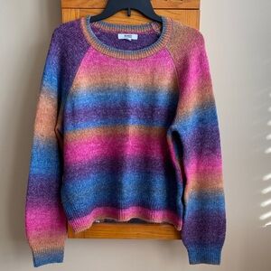 BB Dakota by Steve Madden Multicolor Crew Neck Sweater